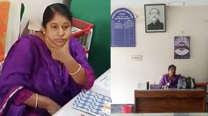 শেখ মুজিবুর রহমানের ছবি টানানোয় প্রধান শিক্ষিকা সাময়িক বরখাস্ত শেখ মুজিবুর রহমানের ছবি টানানোয় প্রধান শিক্ষিকা সাময়িক বরখাস্ত