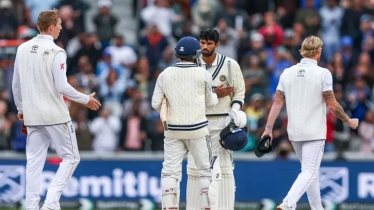 জাদেজা-সুন্দরের দুর্দান্ত জুটিতে ড্র ভারতের, সিরিজে সমতা ফেরানোর সুযোগ