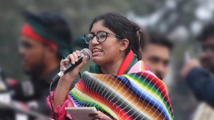 ডাকসু নির্বচন কে সামনে রেখে স্বতন্ত্র প্যানেল গঠনের ঘোষণা উমামার ডাকসু নির্বচন কে সামনে রেখে স্বতন্ত্র প্যানেল গঠনের ঘোষণা উমামার