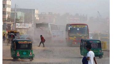 শীর্ষ দূষিত শহরের তালিকায় আজ সপ্তম ঢাকা