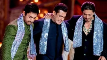 শাহরুখ-সালমান-আমির এক ছবিতে তিন খান! শাহরুখ-সালমান-আমির এক ছবিতে তিন খান!