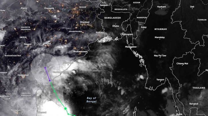 ঘূর্ণিঝড় মোন্থার প্রভাবে ৫ দিন বৃষ্টির আভাস
